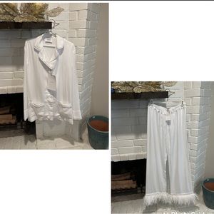Sleeper White Feather Pajamas